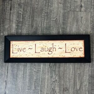 Live~Laugh~Love Sign